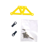 CABO DO CHASSI E BARRA DO SALVA-SERVO + PEÇAS PARA AUTOMODELO CITROËN XSARA SALVAT FASCÍCULO 59